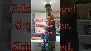 gokaiger gokai change shinkenger shinken red [upl. by Ojeitak]