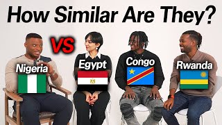 Can African Countries Understand Each Other Egypt Nigeria Democratic Republic of Congo Rwanda [upl. by Ahtibbat]