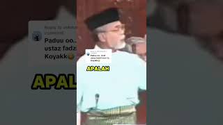 Persis hujjah Almarhum Ustaz Dato Fadzil Nor [upl. by Notnek]