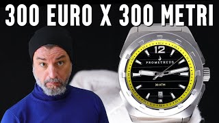 Ho scovato un orologio da 30 ATM e Miyota 9015 a 300 euro Prometheus Jamanta [upl. by Allemat]