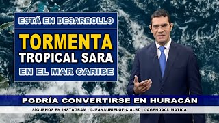 Miércoles 13 noviembre  Sistema frontal y vaguada aumentarán las lluvias en RD [upl. by Dieter]