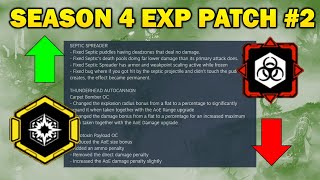 Season 4 Exp Patch 2  Neurotoxin nerf Carpet Bomber buff Deep Rock Galactic [upl. by Taryne]