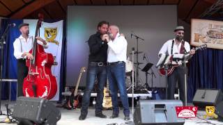 Duett Ron Glaser  Peter Rapp  RocknRoll im Kurpark Bad Sauerbrunn 2015 [upl. by Metts]