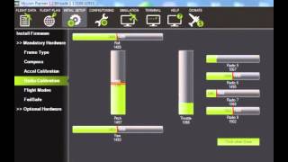 Arducopter APM 26 Radio calibration amp Flight Modes  Parte 5 [upl. by Iny]