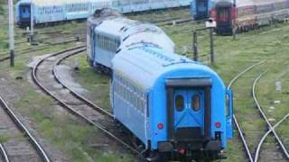 Trenuri trains in Oradea 2 [upl. by Ecnadnac]