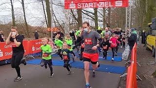 Silvesterlauf 2021 in Bocholt  Marathon an Silvester [upl. by Aynom589]