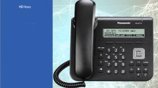 Panasonic KXUT113 IP Business Telephone [upl. by Norby86]