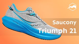 Кроссовки Saucony Triumph 21 Обзор [upl. by Seuqramed]