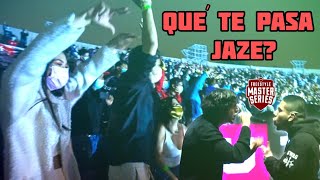 JAZE vs STRIKE 🔥  REACCIÓN DEL PÚBLICO  FMS PERÚ JORNADA 1 [upl. by Rubinstein]