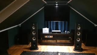 Naim supernait 3 and Focal Aria 948 and Arendal sound sub 15 [upl. by Sillig]