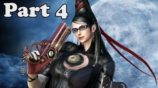 Lets Play Bayonetta Part 4  Finishing Chapter 1 [upl. by Elynad]