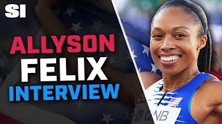 Allyson Felix On Not Competing in Paris Games  Sports Illustrated [upl. by Nevlin538]