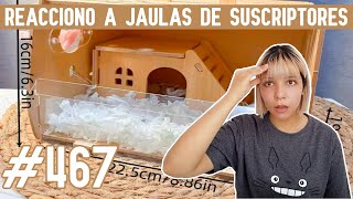 REACCIONO a JAULAS para HAMSTER de SUSCRIPTORES [upl. by Enwad]