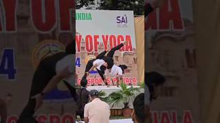 international yoga day yogaNISshorts yog day [upl. by Nivan]