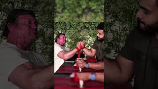 Devon vs Mazahir saidu ⚡ intense practice match shorts armwrestling [upl. by Fortin]