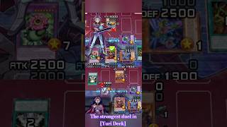 The strongest duel in Yuri Deck YuGiOh duel links shorts yugioh [upl. by Zeuqcaj920]