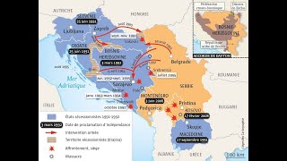 PARLONS HISTOIRE N°11  La guerre de dissolution de la Yougoslavie 19912001 [upl. by Acassej]