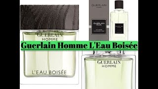 Guerlain Homme LEau Boisée for men Vintage [upl. by Mir845]