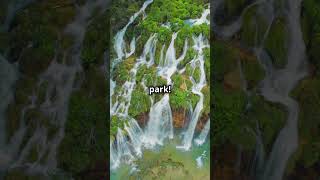 Discover paradise Plitvice Lakes facts amazing incredible PlitviceLakes Croatia waterfall [upl. by Ahsan]