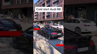 Audi r8 sound Tiktok viralvideo [upl. by Odnamra]