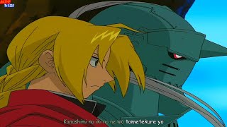 Full Metal Alchemist Opening 1 Melissa  Lyrics [upl. by Ibot6]