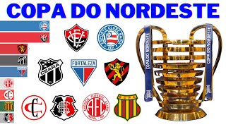 Campeões da Copa do Nordeste 1994  2024 [upl. by Asteria70]