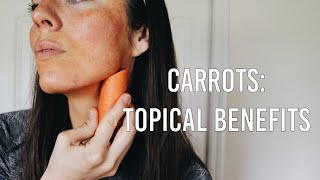 What Happens When I Put Carrot Juice on My Face  Benefits  Carrot Facial  Guasha [upl. by Silvester]