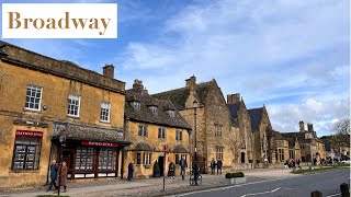 Stroll through Broadway in the Cotswolds [upl. by Thursby]