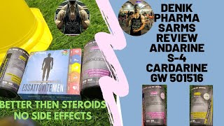 Denik Research SARMS REVIEW Sarms benefits in Hindi Best For Muscle Gain ANDARINE S4 amp CARDARINE GW [upl. by Sibelle]