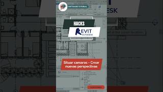 ¡Crea vistas realistas Cómo usar Cámaras en Revit [upl. by Barnum10]