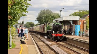 61306 Mayflower  Steam Dreams EUR 175 Celebrations  Saturday 14th August 2021 [upl. by Michaud]