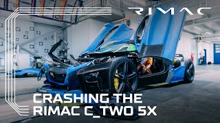 CRASHING THE RIMAC NEVERA HYPERCAR 5X [upl. by Annad114]