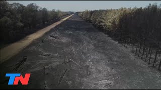 Ituzaingó Corrientes después del infierno del fuego un desierto negro [upl. by Hildegarde]