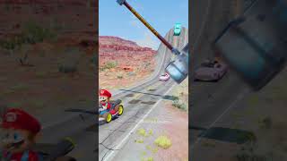 Dumb Cars VS Hammer Trap Hill Crush – BeamNGdrive [upl. by Enelia536]