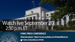 FOMC Press Conference September 20 2023 [upl. by Ollayos887]