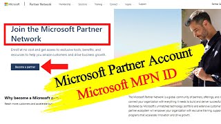 Create MPN Account in Microsoft Partner Center  Microsoft Partner MPN ID for Indirect Resellers [upl. by Katrine]