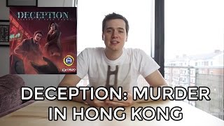 Deception Murder In Hong Kong Game Review [upl. by Wilkins]