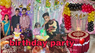 happy birthday party blog video suhani birthday party 🎈 🎊 viralvideos trending birthday [upl. by Eirellam770]