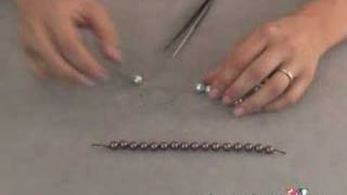 How to Knot Pearls  Beading [upl. by Eaned633]