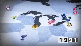 Watch the expansion of the NHL through the years [upl. by Emmet578]