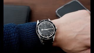 Omega Seamaster 300 CoAxial Master Chronometer Heritage  WatchReviewBlogcom [upl. by Sievert]