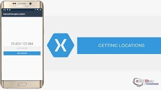 Xamarin Android Tutorial  Get your location with Google Play Services [upl. by Rosenquist]