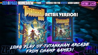 New Retail Tutankham Arcade from Champ Games for Atari 2600 [upl. by Esirahc]