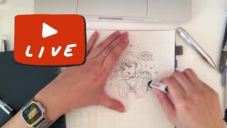 Live Part 2 Muji Planner Decorating [upl. by Drahser276]