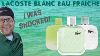 New Lacoste L1212 Blanc Eau Fraiche First Impressions [upl. by Meakem449]