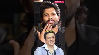 Allu Arjun LOVES Govinda amp His DANCE Style  shorts dance bollywood [upl. by Eserahc304]