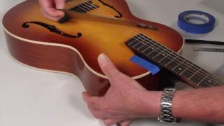 Epiphone Masterbilt Century  Pickguard Installation [upl. by Camm]