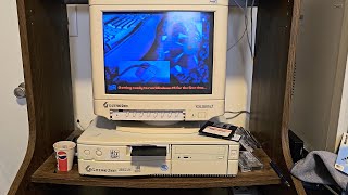 Installing Windows 95 on a 486 Gateway 2000 [upl. by Eerat765]