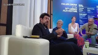 Pierfrancesco Favino talks about quotNostalgiaquot at Cannes Film Festival 2022 [upl. by Shaff142]