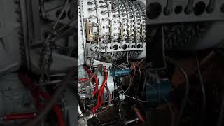 LM2500 base engine VSV stroking by manual hydraulic pump [upl. by Anitsua858]